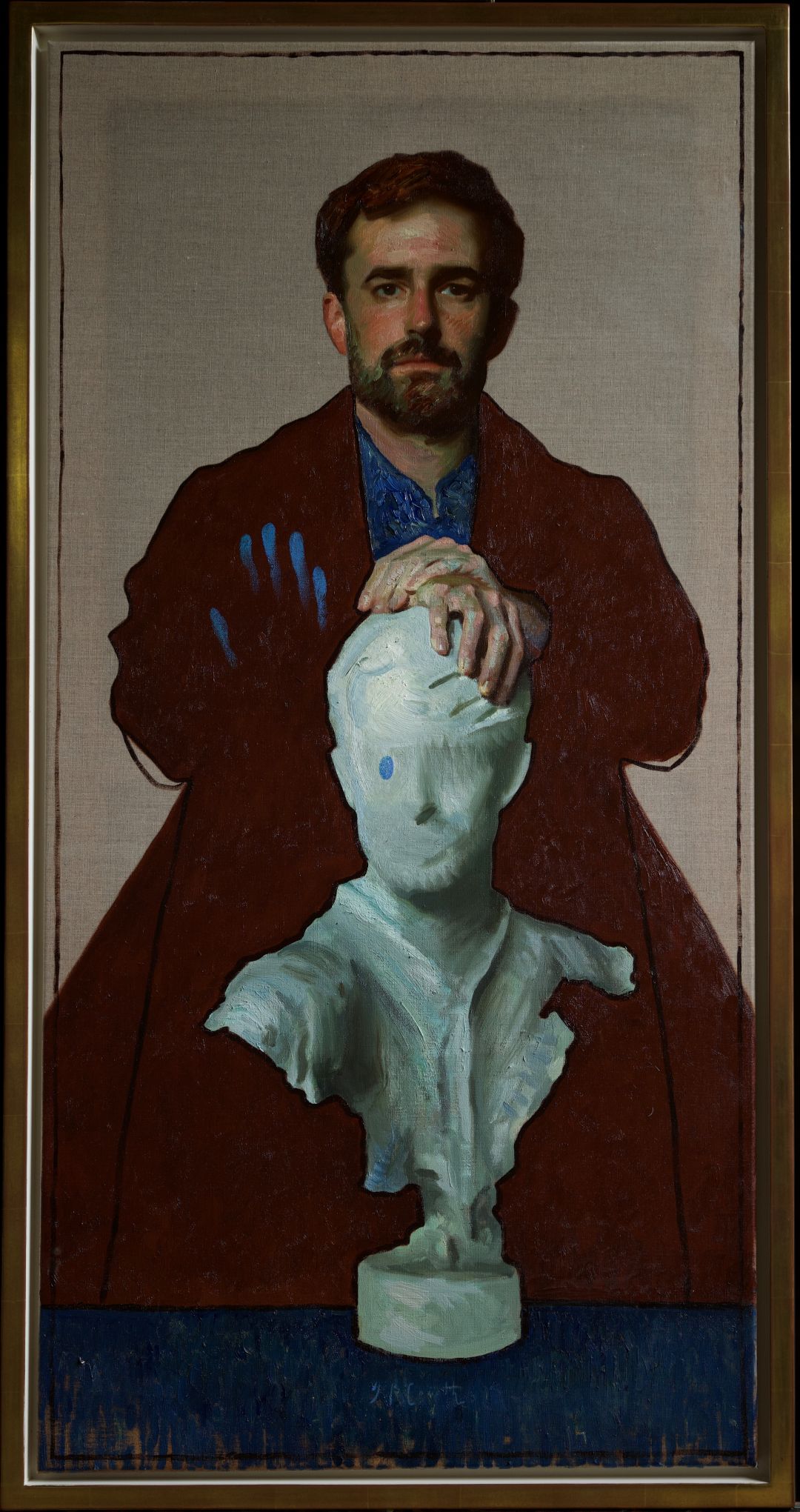 Coreth-Jamie---Self-portrait-with-an-expression-of-sculpture-2020121-x-60cm.jpg